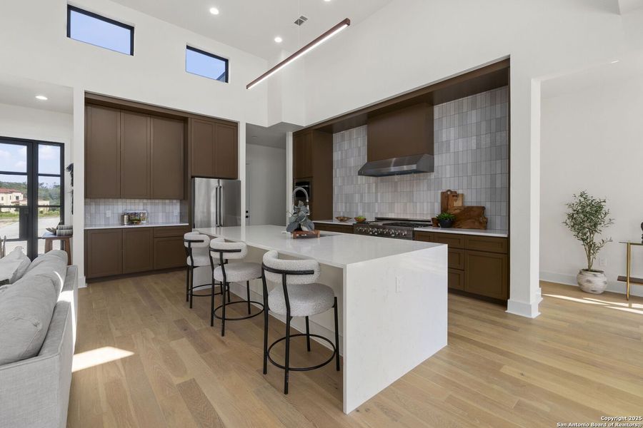 Furnished interior view inside a new home in , San Antonio (Image 17). Furnished interior view inside a new home in , San Antonio (Image 17).