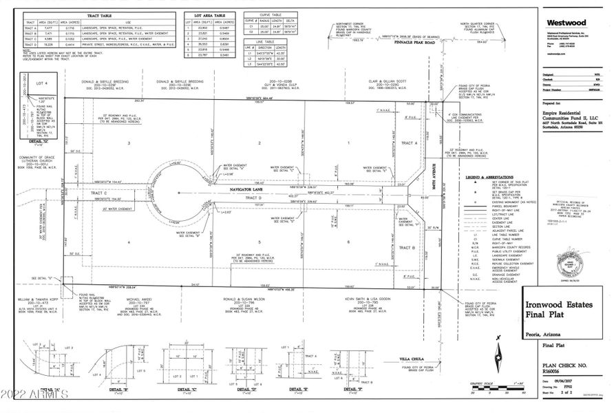 Ironwood Recorded final plat 2