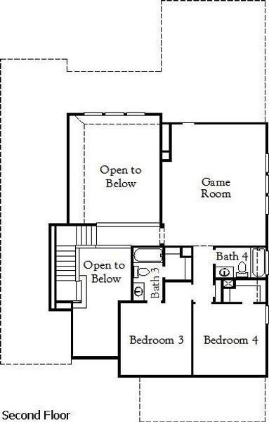 2nd floor Diagram (see next)