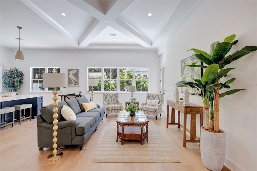 Furnished interior view inside a new home in , Tampa (Image 11).