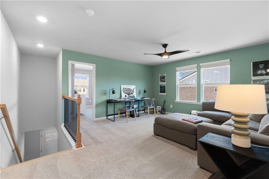Furnished interior view inside a new home in Abbotts Crossing, Conyers (Image 14).