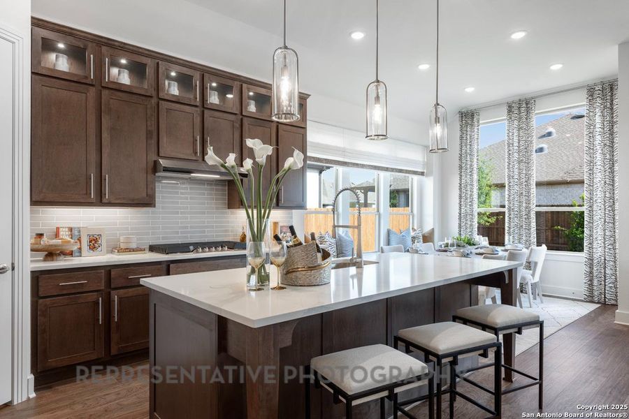 Furnished interior view inside a new home in Mayfair: 50ft. lots, New Braunfels (Image 17). Furnished interior view inside a new home in Mayfair: 50ft. lots, New Braunfels (Image 17).