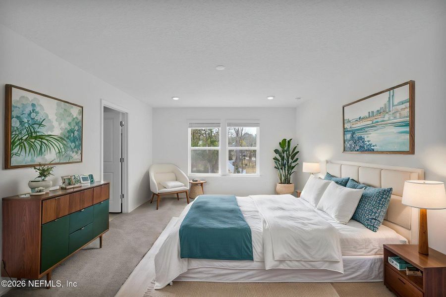 Furnished interior view inside a new home in Murray Farms, Middleburg (Image 19).