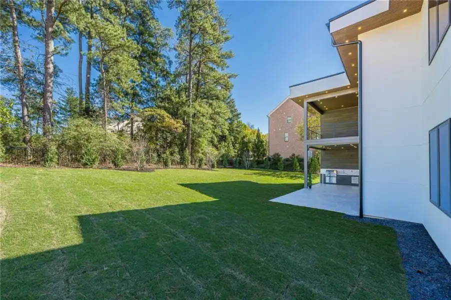 Exterior details and patio area of a home in , Smyrna (Image 31).