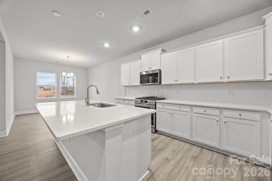 Furnished interior view inside a new home in Moore Farms, Indian Trail (Image 6).