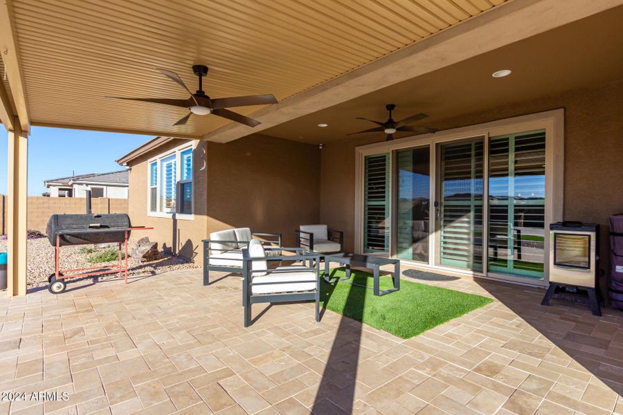 Covered Back Patio