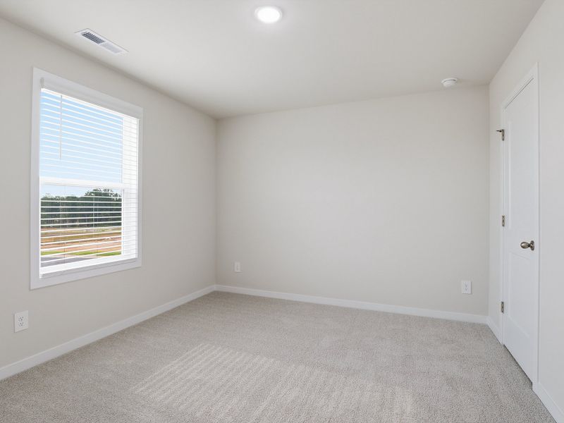 Spacious, unfurnished interior of a new home in Country Lane - Classic Series, Clayton (Image 15). Spacious, unfurnished interior of a new home in Country Lane - Classic Series, Clayton (Image 15).