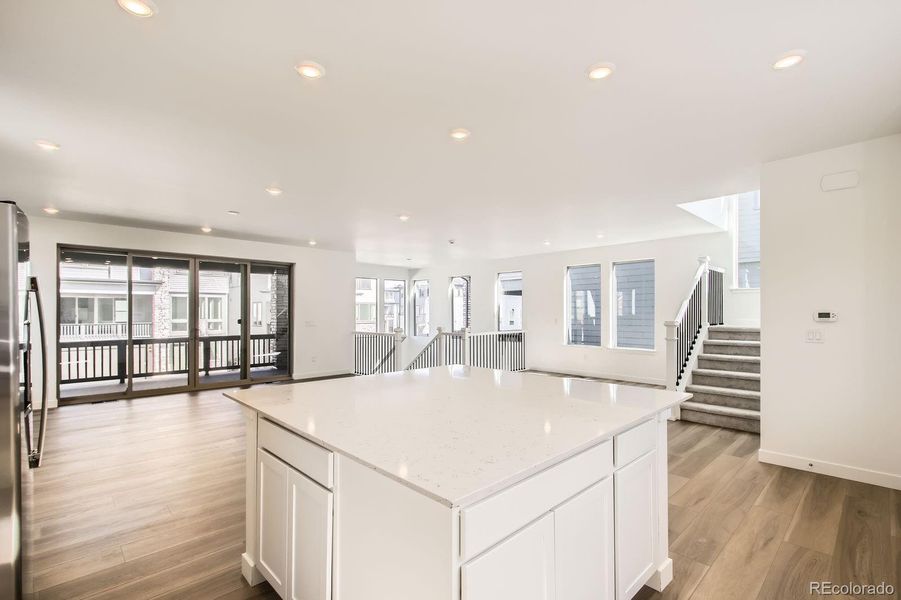 Furnished interior view inside a new home in Red Rocks Ranch: The Skyline Collection, Morrison (Image 4).