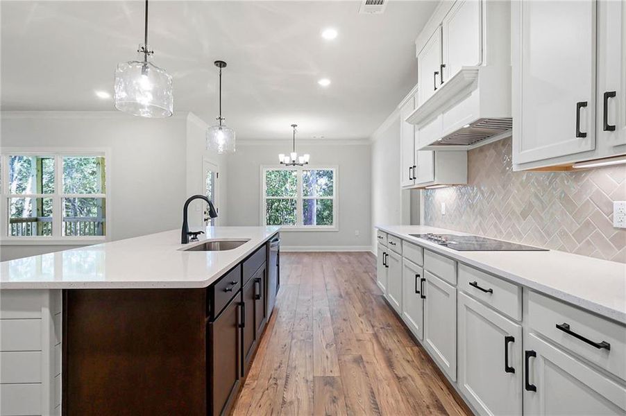 Furnished interior view inside a new home in Woodland Hills, Loganville (Image 5).