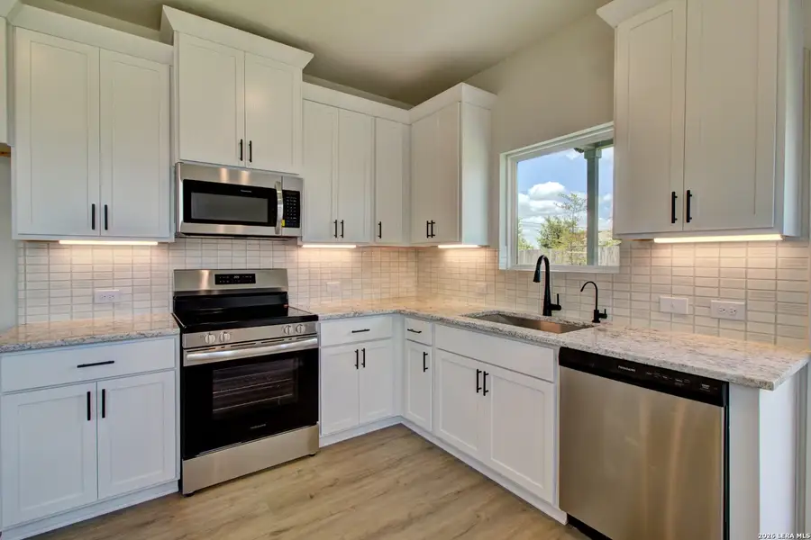 Furnished interior view inside a new home in Casinas at Gruene, New Braunfels (Image 5).