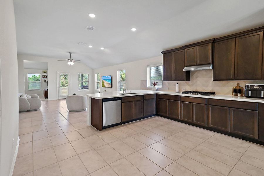 Furnished interior view inside a new home in , Baytown (Image 12). Furnished interior view inside a new home in , Baytown (Image 12).