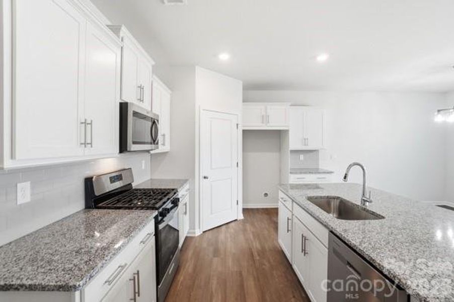 Furnished interior view inside a new home in Secrest Commons, Monroe (Image 11).