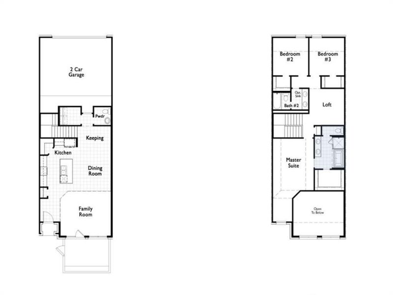 2D floor plan layout of this home in , Aledo, TX (Image 3).