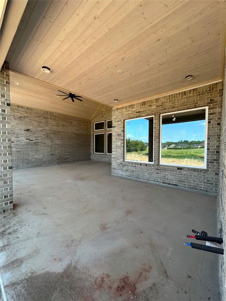 In-progress construction of a new home in , Montgomery, TX (Image 40).