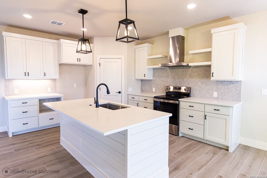 Furnished interior view inside a new home in , Marion (Image 9).