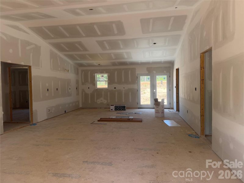 In-progress construction of a new home in , Shelby, NC (Image 4).