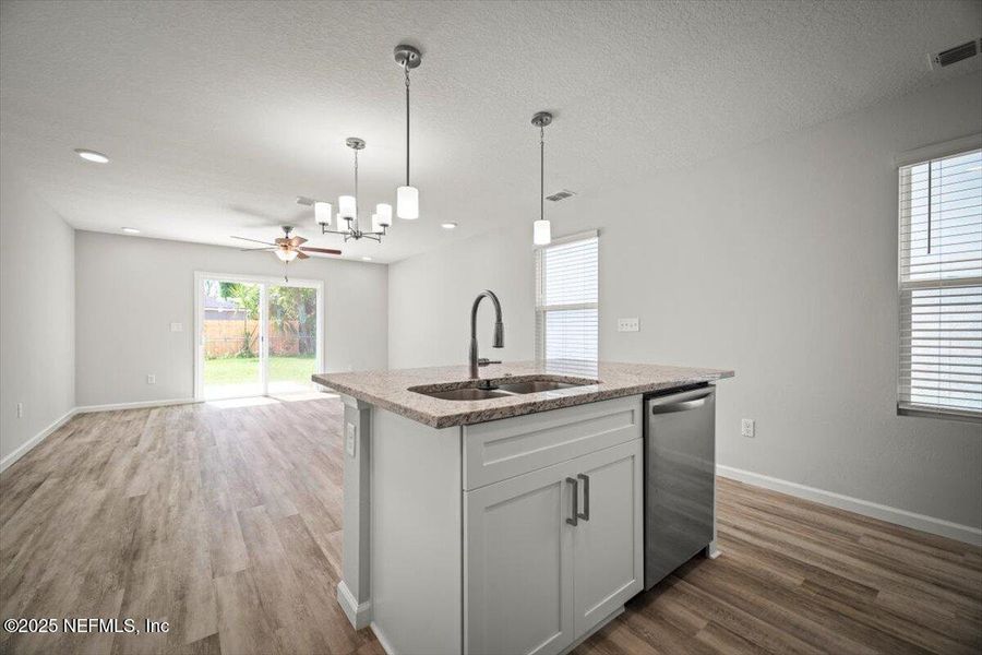 Furnished interior view inside a new home in , Jacksonville (Image 8).
