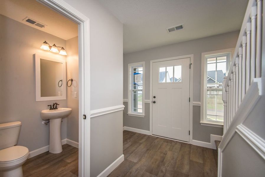 Representative furnished interior of a home built from the Heatherwood by Enchanted Homes in Ballentine Ridge, Lyman (Image 11).