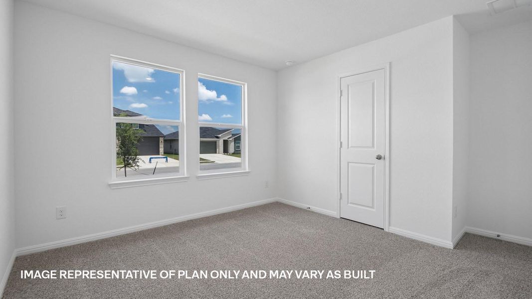 Spacious, unfurnished interior of a new home in Southgrove, Kyle (Image 24). Spacious, unfurnished interior of a new home in Southgrove, Kyle (Image 24).