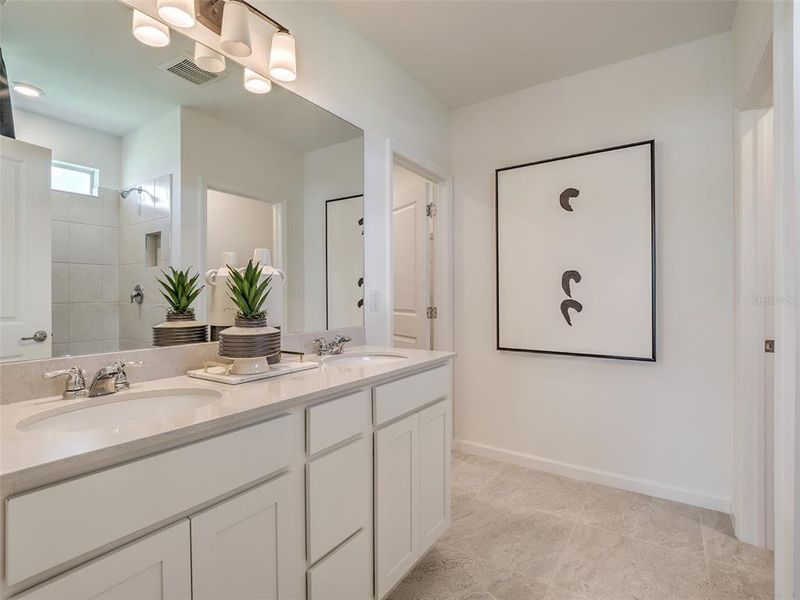 Furnished interior view inside a new home in Lakespur Wellen Park, Venice (Image 16).
