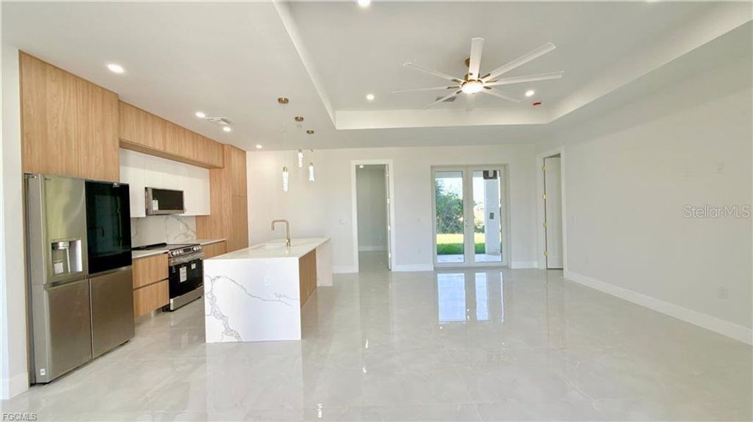 Furnished interior view inside a new home in , Lehigh Acres (Image 7). Furnished interior view inside a new home in , Lehigh Acres (Image 7).