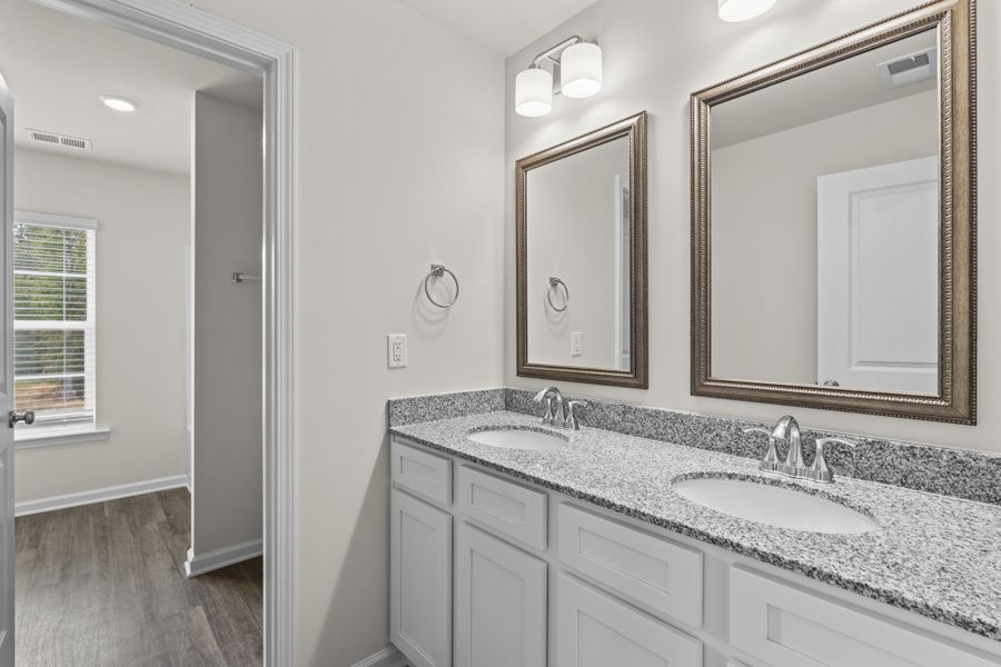 Representative furnished interior of a home built from the Cedar B by McGuinn Homes in Willow Lake, Blythewood (Image 12).