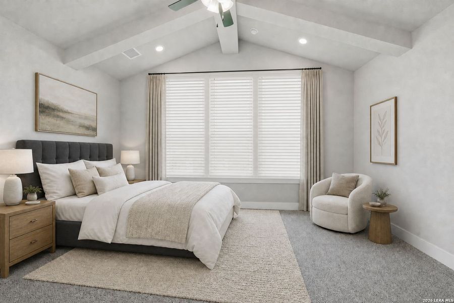 Furnished interior view inside a new home in Esperanza, Boerne (Image 10).