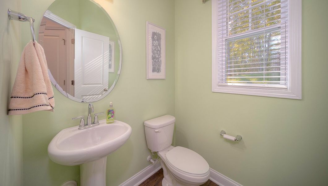 Furnished interior view inside a new home in The Townes at Stonecrest, Hendersonville (Image 16).