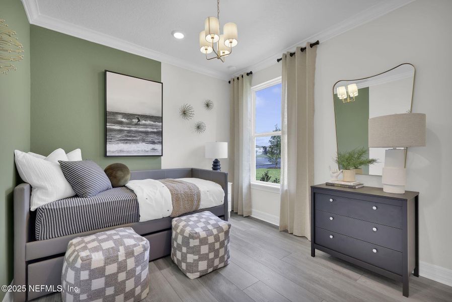 Furnished interior view inside a new home in The Preserve at Bannon Lakes, St. Augustine (Image 12).