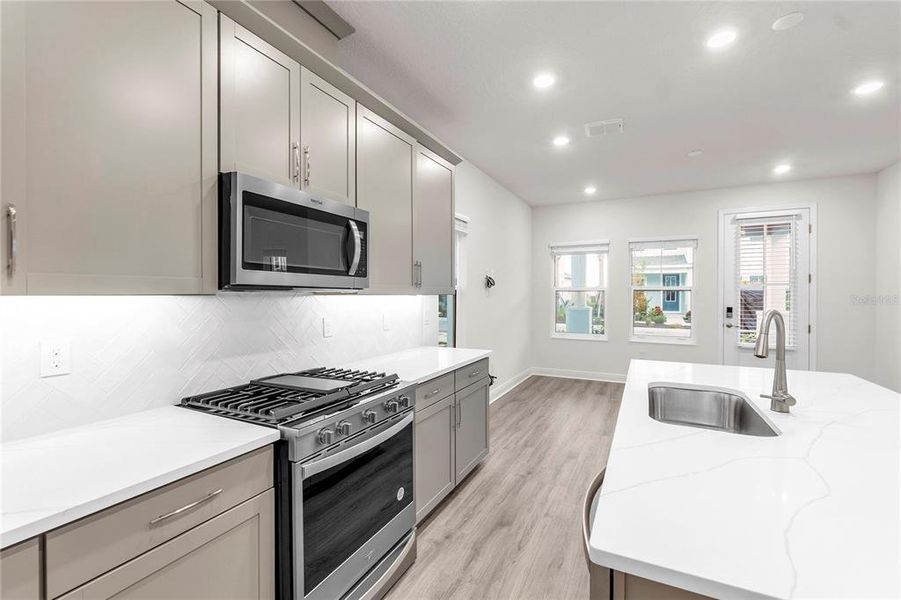 Furnished interior view inside a new home in , Sarasota (Image 7).