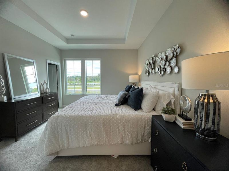 Furnished interior view inside a new home in Center Lake on the Park, St. Cloud (Image 3).