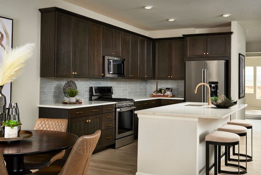 Representative furnished interior of a home built from the D by Tri Pointe Homes in Westside Crossing, Berthoud (Image 10).