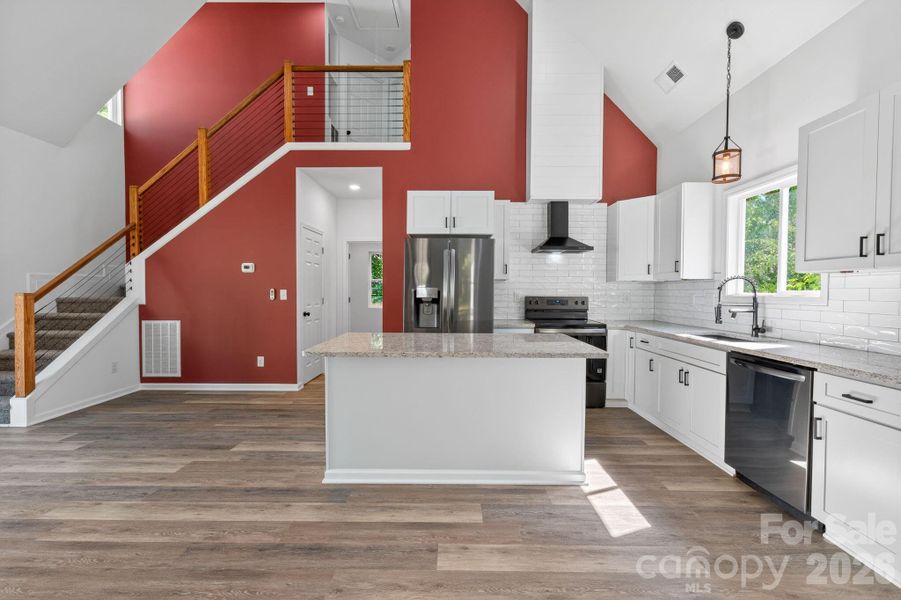 Furnished interior view inside a new home in , Cherryville (Image 19). Furnished interior view inside a new home in , Cherryville (Image 19).