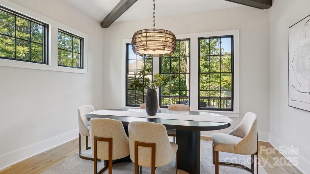 Furnished interior view inside a new home in , Charlotte (Image 14).