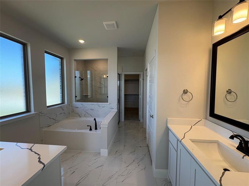 Furnished interior view inside a new home in , Lowry Crossing (Image 6).