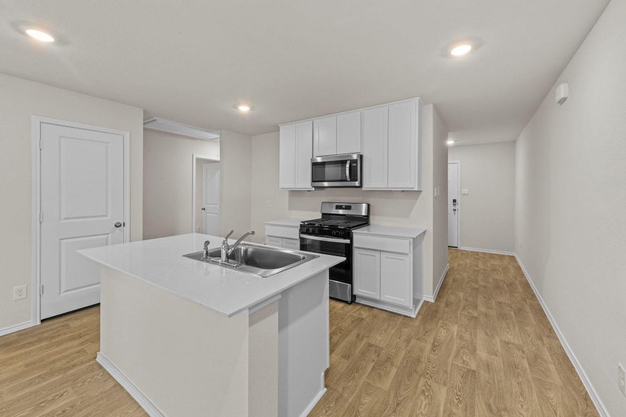 Furnished interior view inside a new home in Sunset Oaks, Maxwell (Image 5).