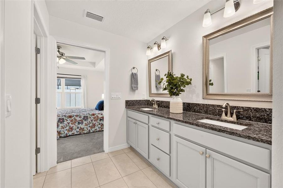 Furnished interior view inside a new home in , The Villages (Image 17).