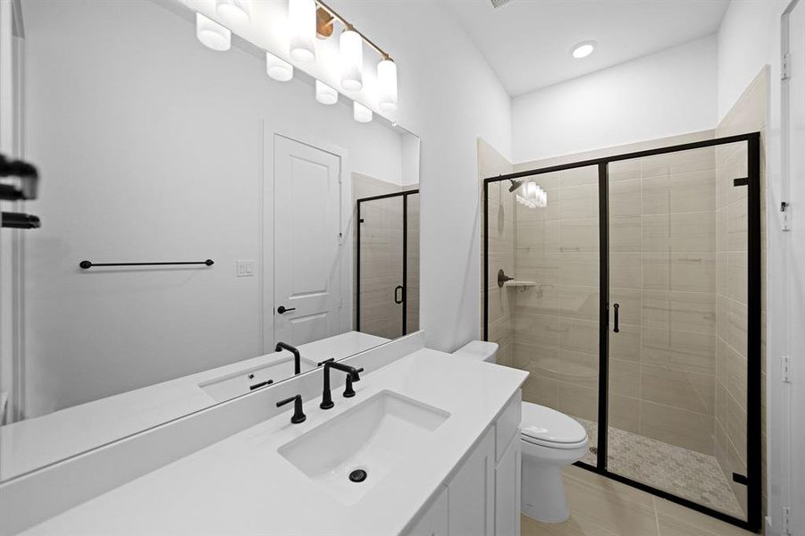 Furnished interior view inside a new home in King's Crossing - Phase 3, Parker (Image 13).