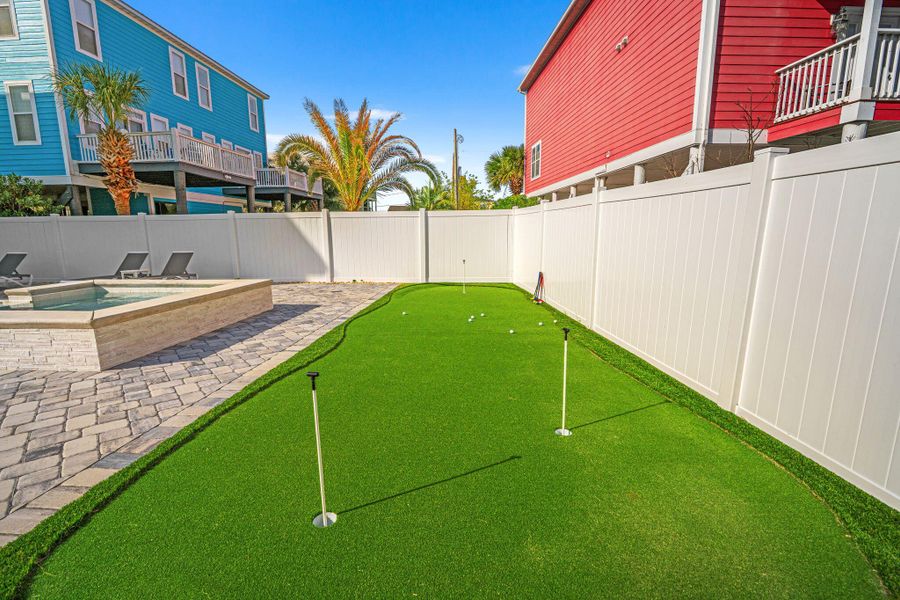 Exterior details and patio area of a home in , Murrells Inlet (Image 33).
