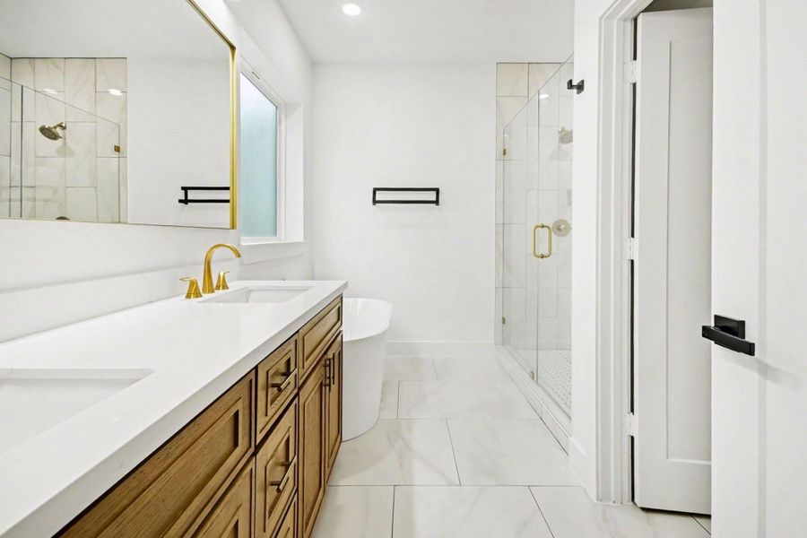 Furnished interior view inside a new home in , Houston (Image 14).