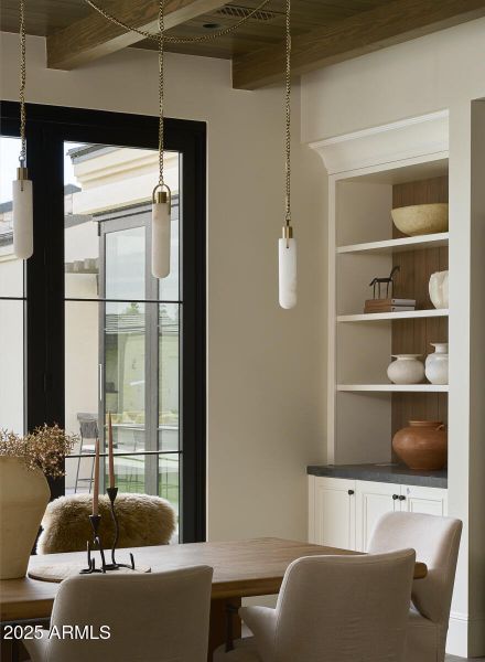 Custom built-in cabinetry