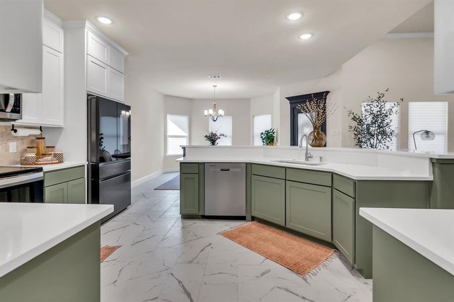 Furnished interior view inside a new home in , Fort Worth (Image 25). Furnished interior view inside a new home in , Fort Worth (Image 25).