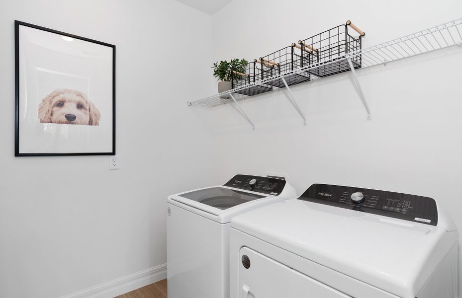 Spacious Laundry Room