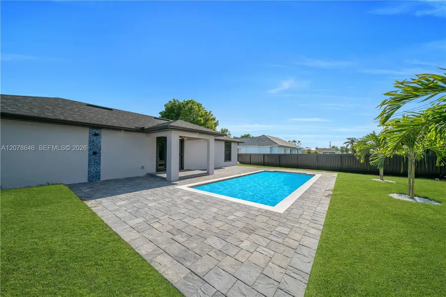Exterior details and patio area of a home in , Cape Coral (Image 4).