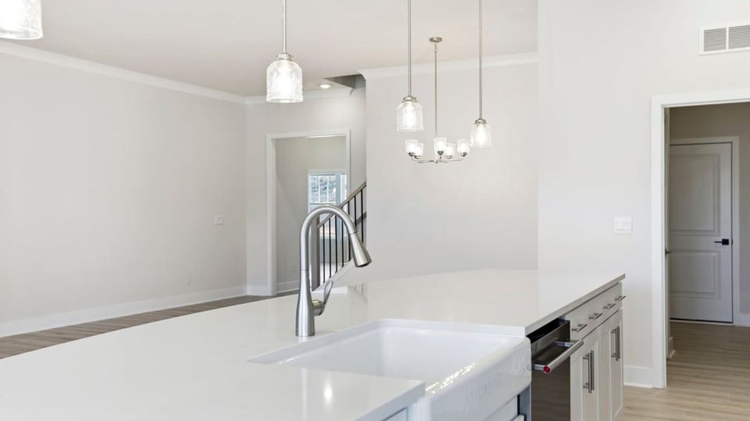 Furnished interior view inside a new home in Whitehawk Meadows, Travelers Rest (Image 9).