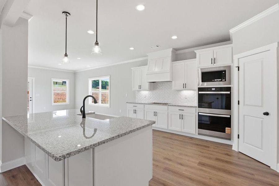 Furnished interior view inside a new home in , Monroe (Image 5).