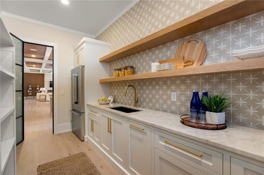 Furnished interior view inside a new home in , Canton (Image 15).