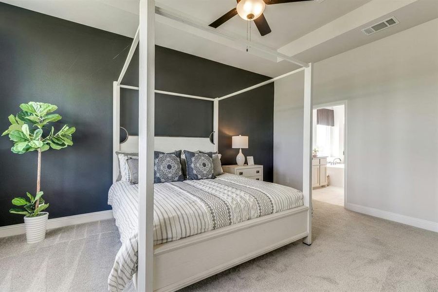 Furnished interior view inside a new home in Berkshire Estates, Mesquite (Image 23).