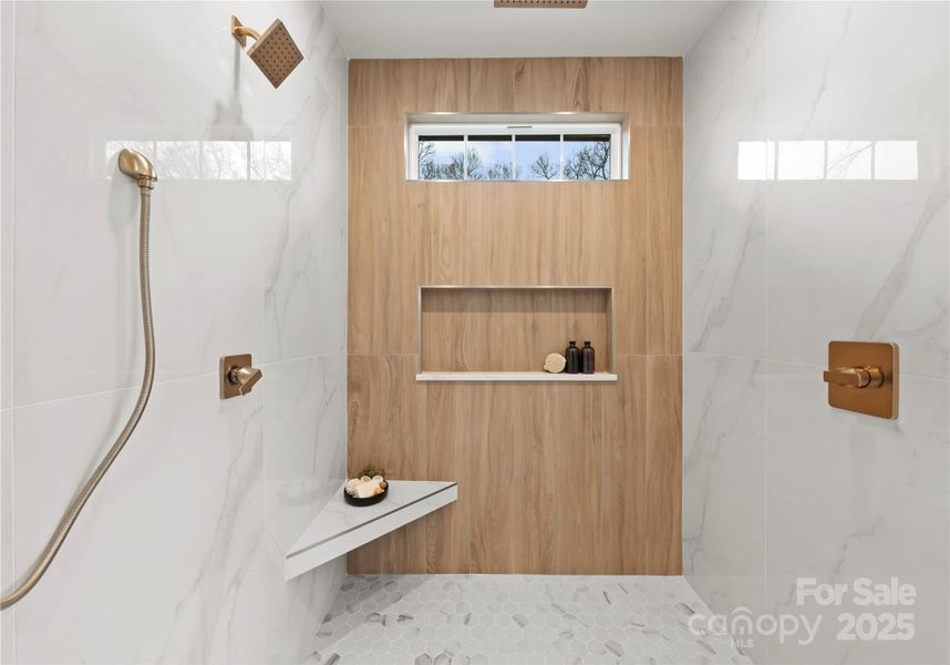 Close-up of interior finishes inside a home in , Charlotte (Image 21).