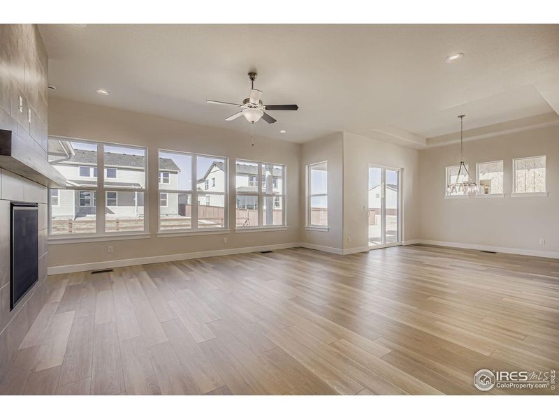 Spacious, unfurnished interior of a new home in RainDance, Windsor (Image 12).